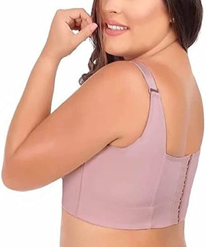 Bra with shapewear incorporated（Grey&Pink）