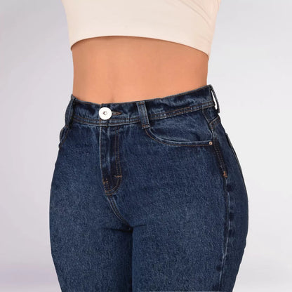 MOM JEANS DAMA CASUAL JUVENIL MODA ALTA CALIDAD