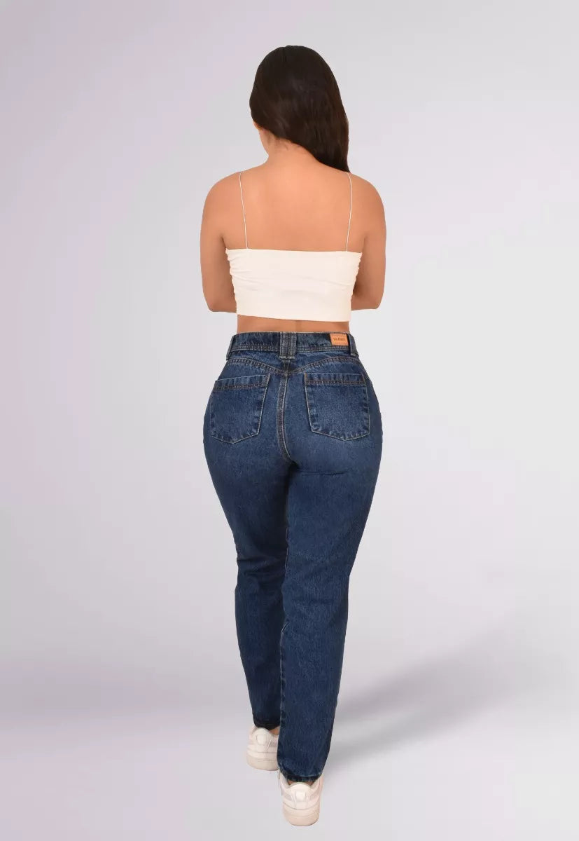 MOM JEANS DAMA CASUAL JUVENIL MODA ALTA CALIDAD