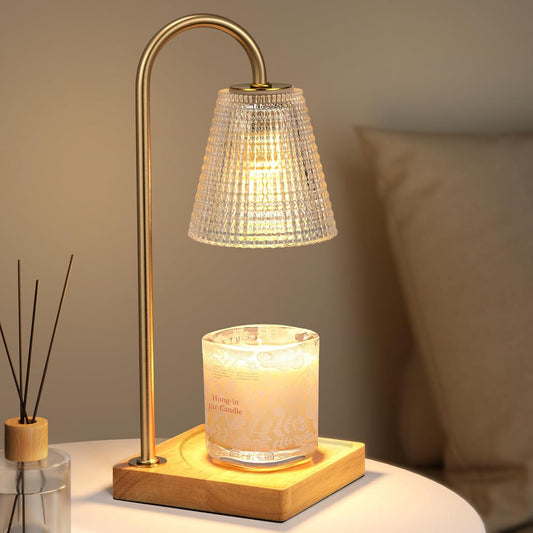 Timer-Dimmable Candle Warmer Lamp