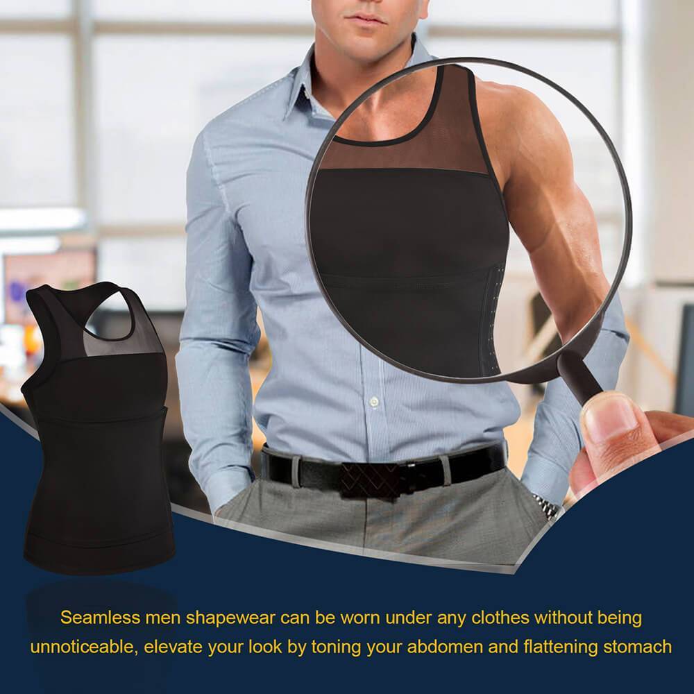 Men Slimming Underwear Compressed Shirts