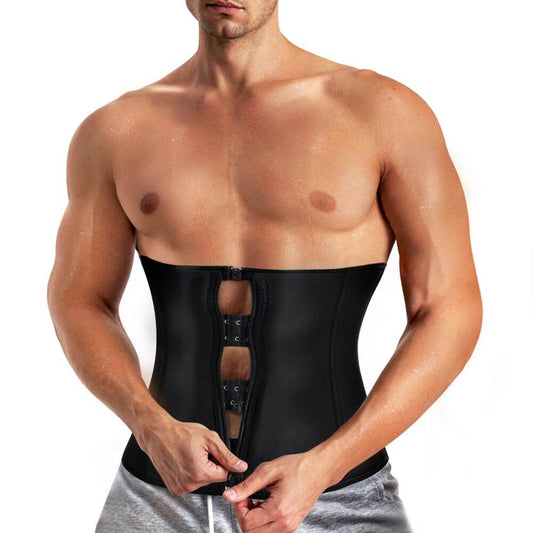 Men Sauna Sweat Waist Trainer Slimming Belt