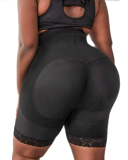 Women Tummy Control High Waisted Shorts Shapewear Butt Lifter Thigh Slimmer