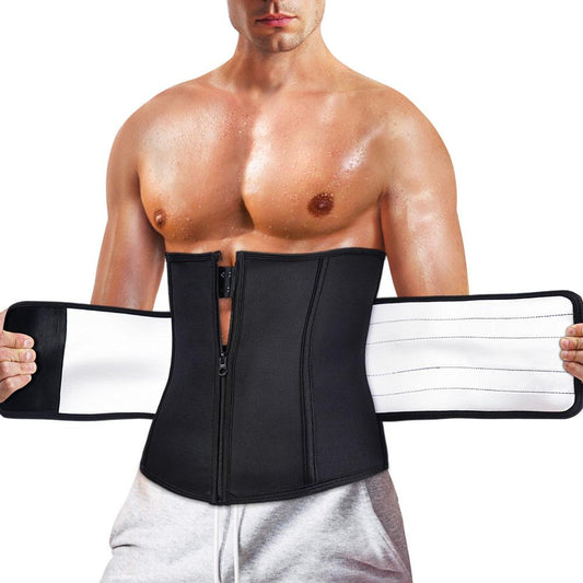 Men Upgrade Sweat Waist Trimmer for Weight Loss