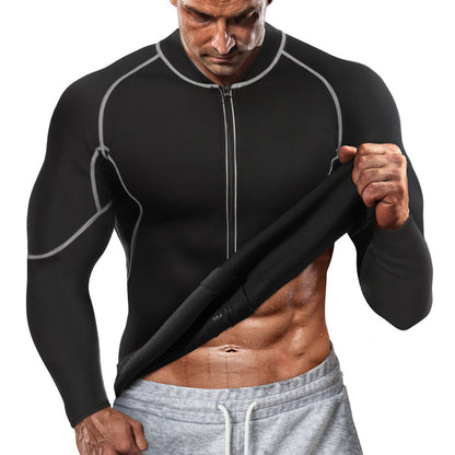 Neoprene Fat Burning Sauna Jacket with Full Zip Up