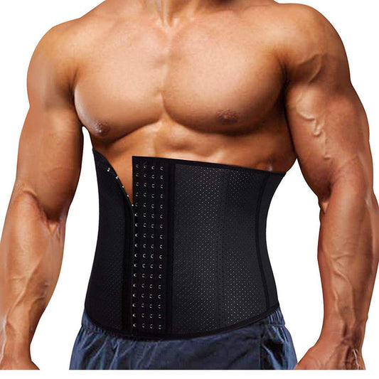 Waist Trainer Belt for Men Fat Burning Shaper Workout Trimmer Band