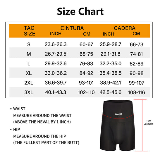 Men's Girdle Tummy Control Shorts