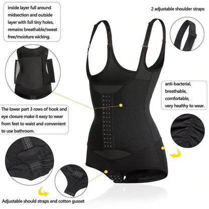Women Bodysuit with Adjustable Straps