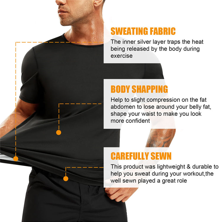 5 Times Heat Trapping Gym Sauna T-Shirts