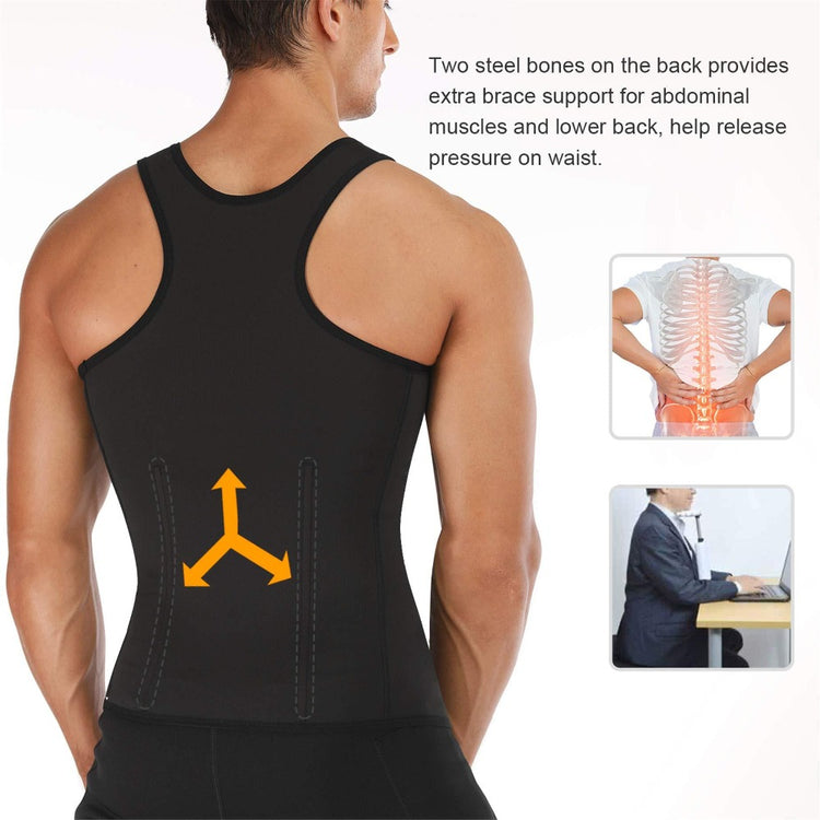 Men Tummy Compression Slimming Undershirt