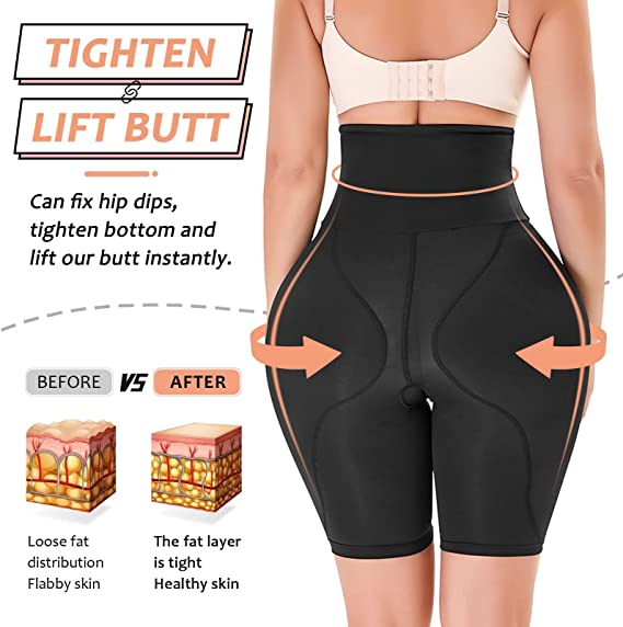 Women Tummy Control Butt Lifter Seamless Faja Short