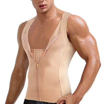 Men Tummy Compression Slimming Undershirt