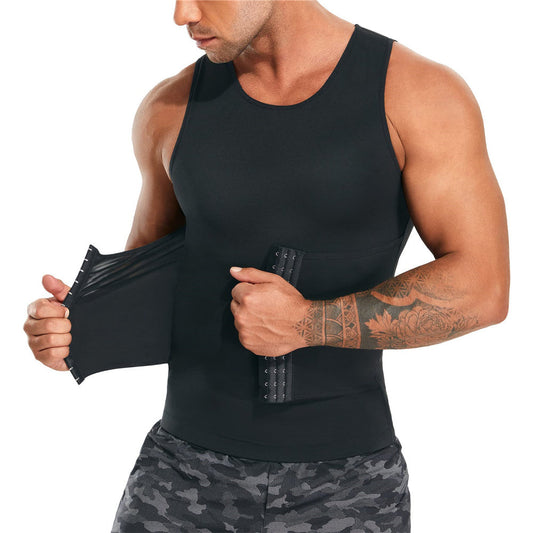 Men Compression Abdomen Body Shaper Vest