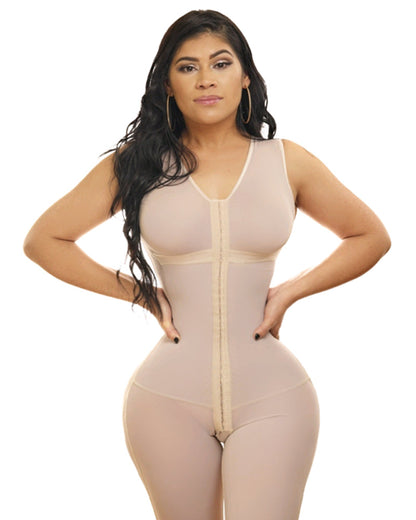 Women Breathable shapewear Strong 3 level Clasp Bodysuit With Arotch Opening Weight Loss Fajas