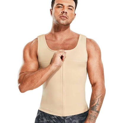 Men Adjustable Straps Posture Corrector Body Shaper Vest