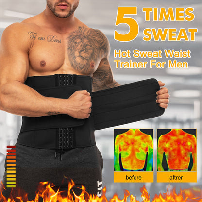 Men Neoprene Sauna Sport Girdle