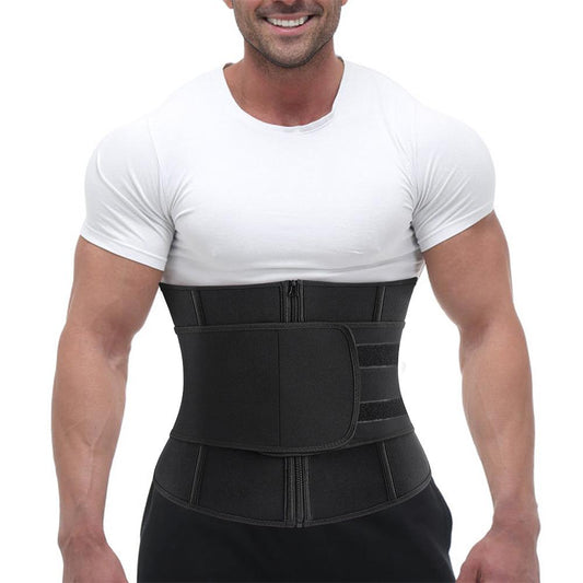 Men Sweat  Waist Trainer Sauna Belt