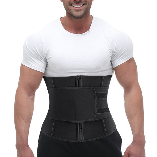 Nebility Neoprene Waist Trainer Workout ABS Belt for Men