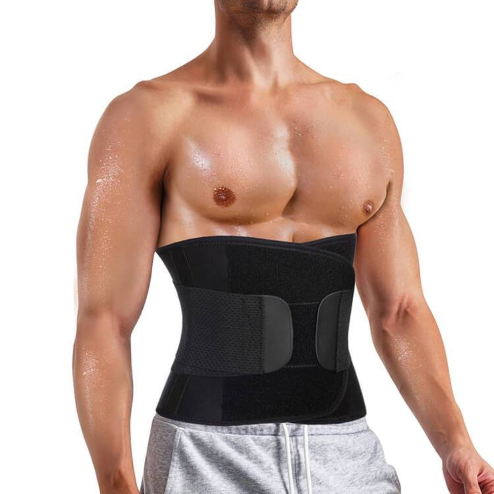 Nebility Men Waist Trainer Slim Low Back Support – horusly
