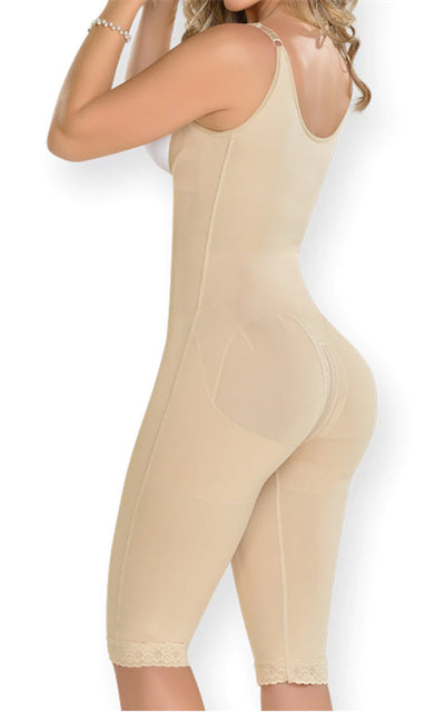 Thin Strap Long Leg Shaper