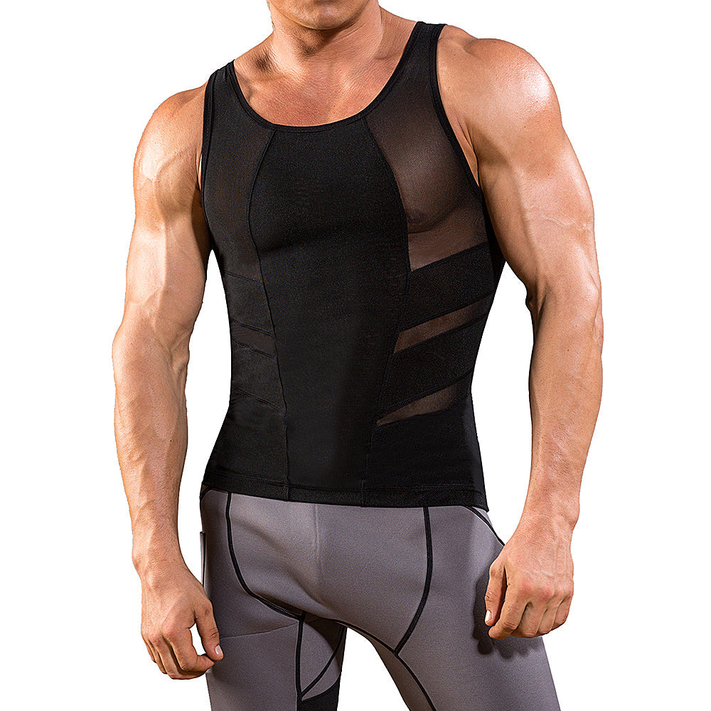 Nebility Men's Compression Shape Undershirt