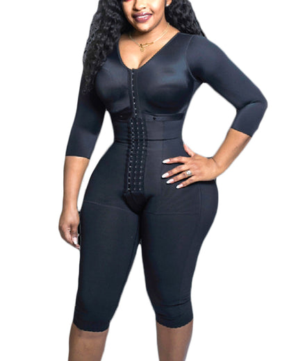 Full Body Support Arm Compression Shrink Your Waist With Built In Bra