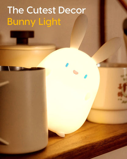 Bunny Silicone Lamp Led Nightlights Home Decor Lamp