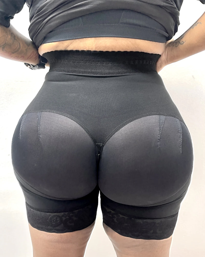 Slimming Fajas Lace Butt Lifter  Charming Curves Butt Lifting Short 3 Hooks