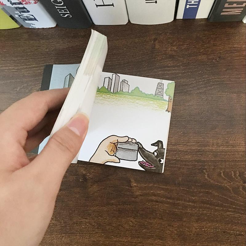 Cartoon Flip Book romantic Proposal gift Creative gift Lover's gift