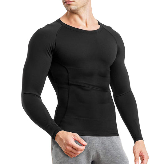 Men Slimming Compression Long Sleeve