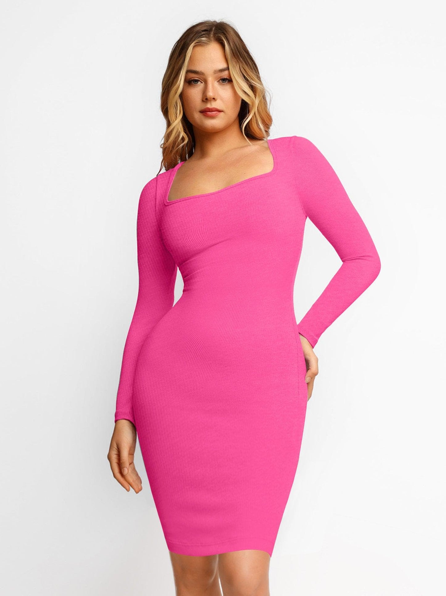 Built-In Shapewear Modal Lounge Dresses