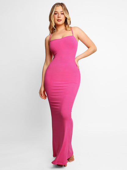 Built-In Shapewear Modal Lounge Dresses