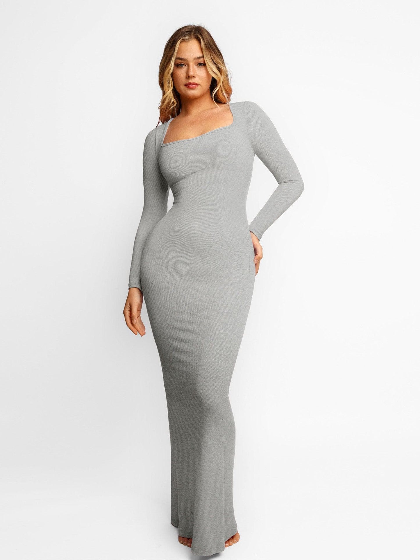 Built-In Shapewear Modal Lounge Dresses