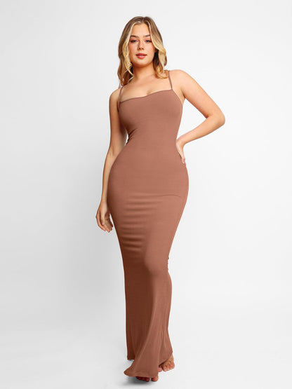 Built-In Shapewear Modal Lounge Dresses