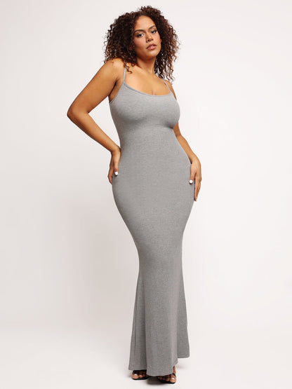 Built-In Shapewear Modal Soft Lounge Dresses