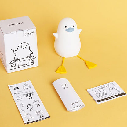 Squishy Seagull Night Light Home Decor Lamp
