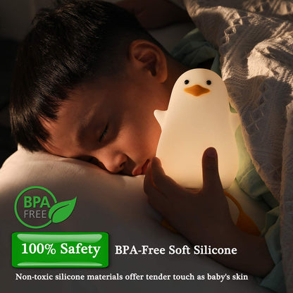 Squishy Seagull Night Light Home Decor Lamp